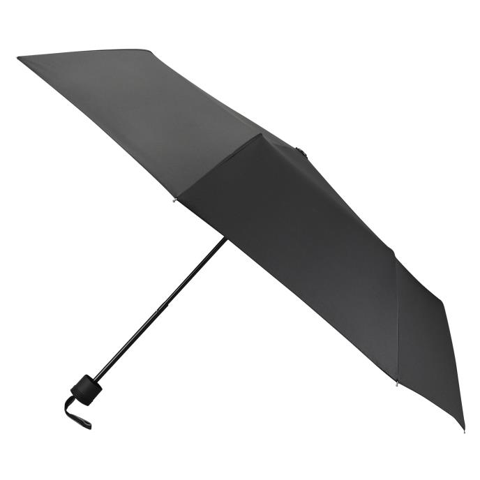 totes® Supermini Black Umbrella (3 Section)